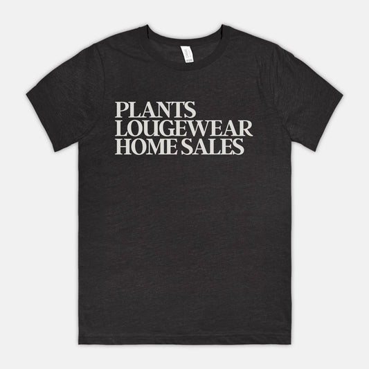 Plants Brand Menu Tee