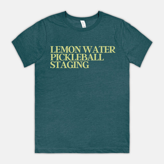 Lemon Water Brand Menu Tee