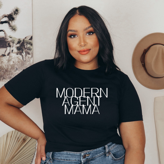 Modern Agent Mama Tee 1