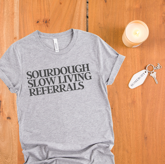 Sourdough Brand Menu Tee