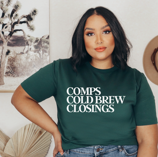 Comps Brand Menu Tee