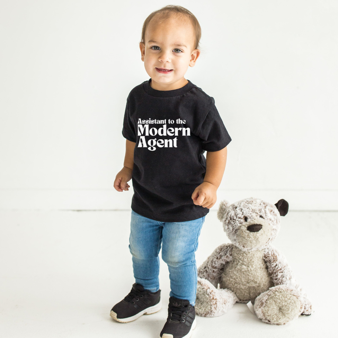 Assistant to the Modern Agent Toddler Tee – modernagentsocialclub