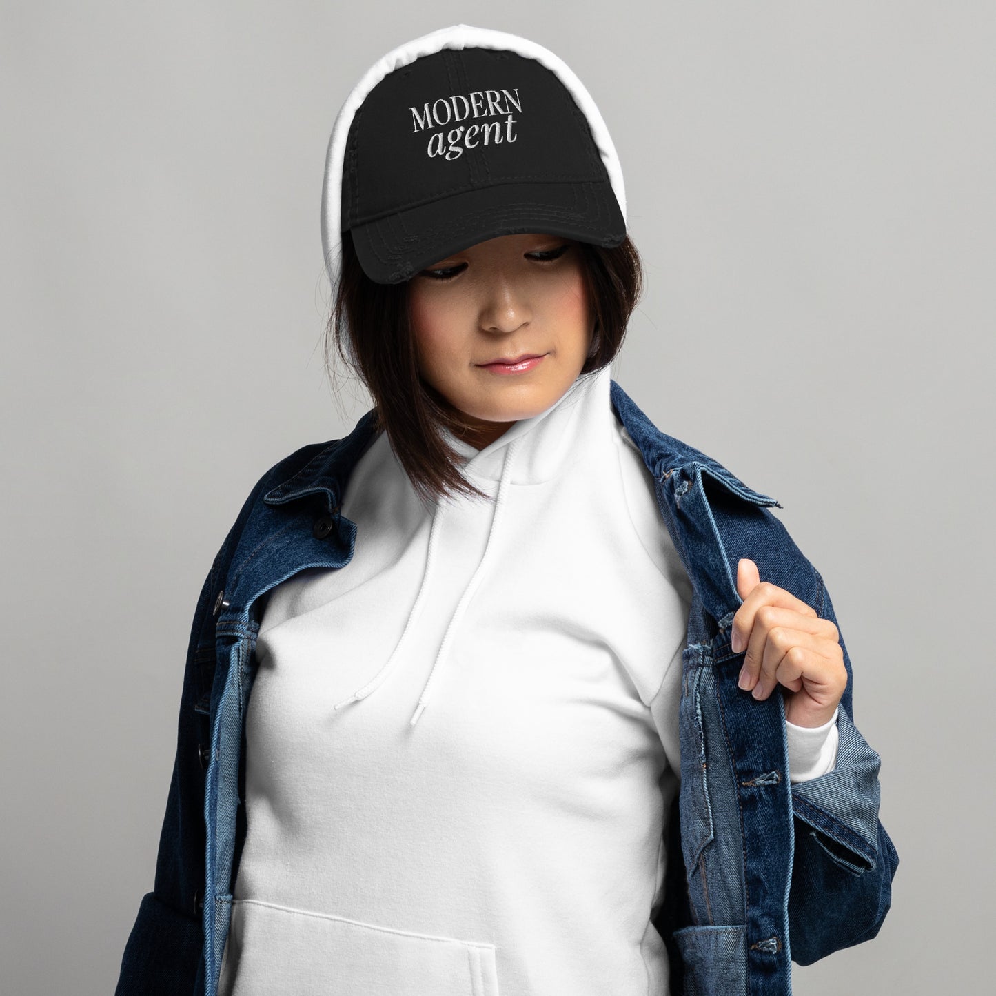 Modern Agent Distressed Hat