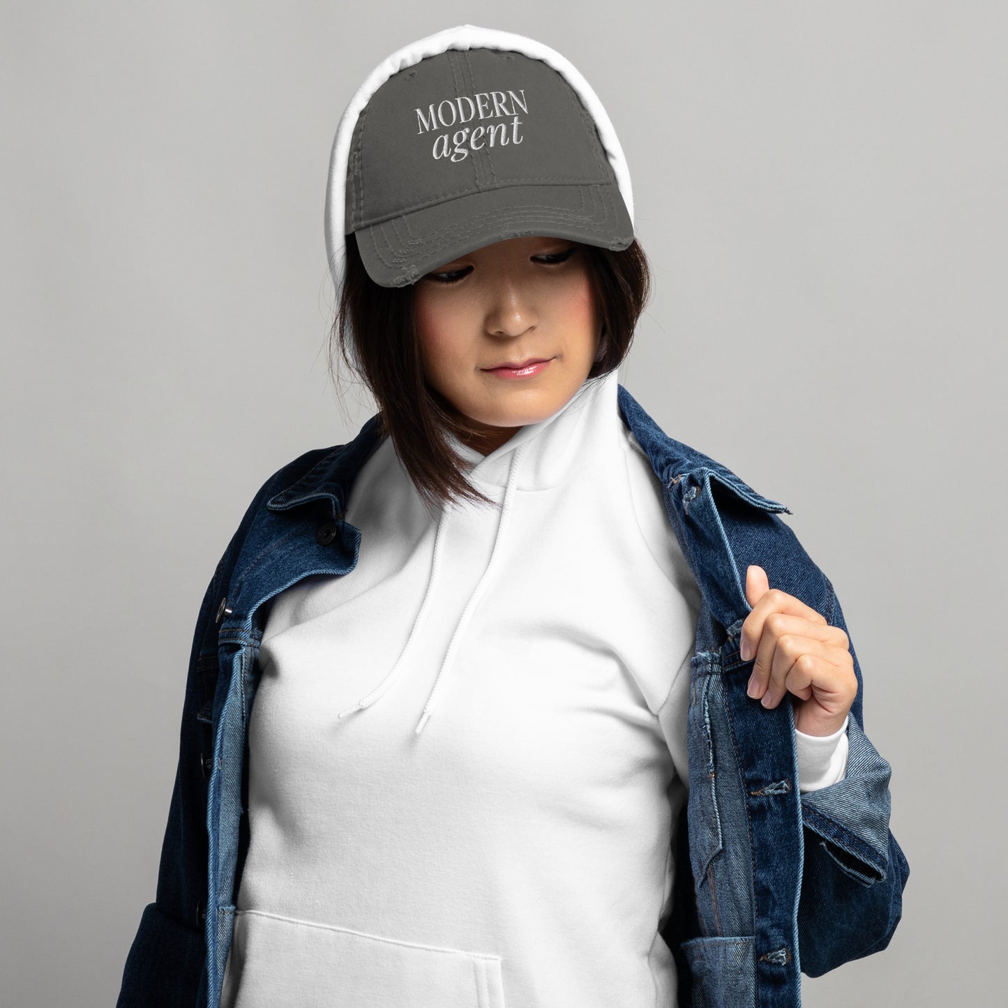 Modern Agent Distressed Hat