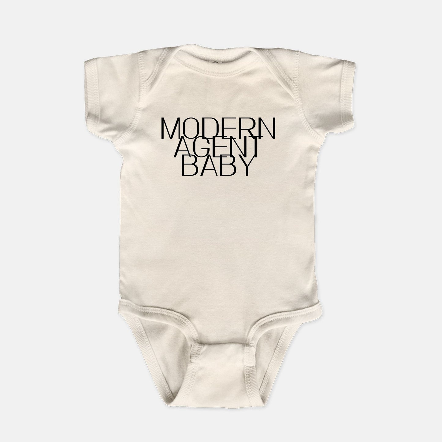 Modern Agent Baby White and Tan