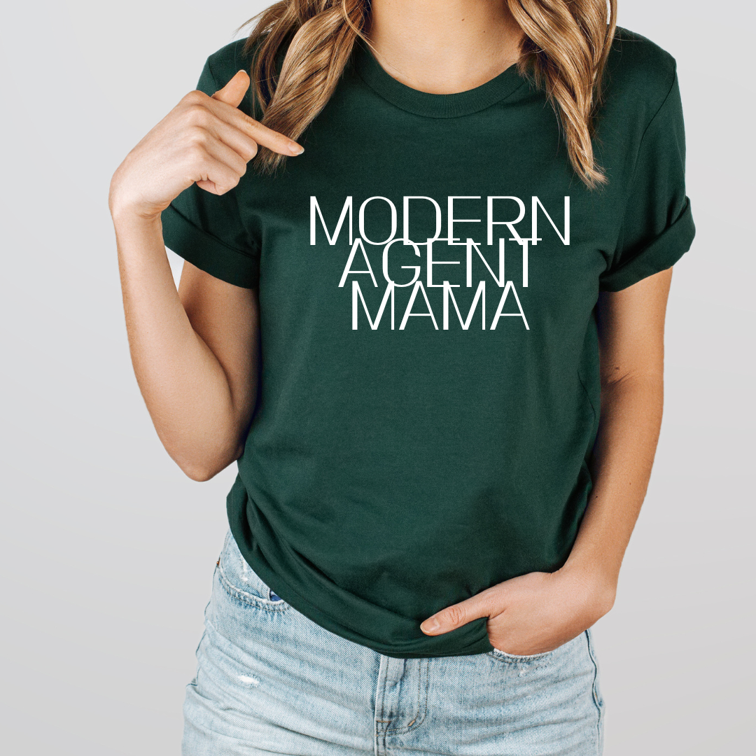 Modern Agent Mama Tee 1