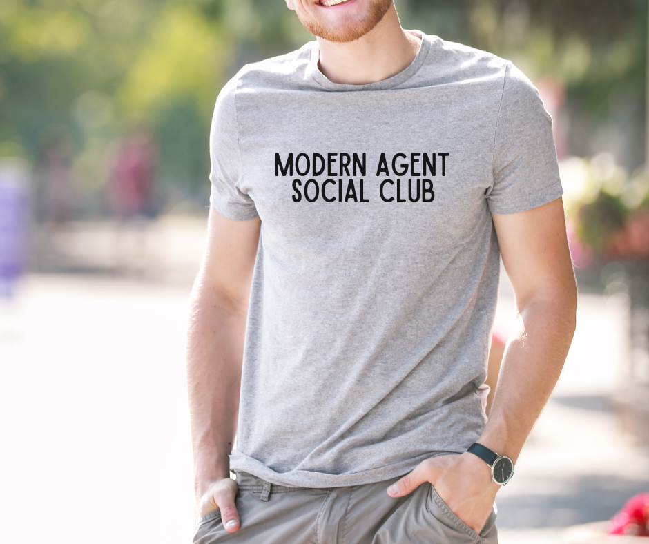 Men's Modern Agent Social Club Tee 3