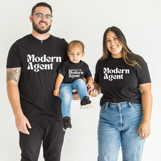 Modern Agent Mom and Me Tee