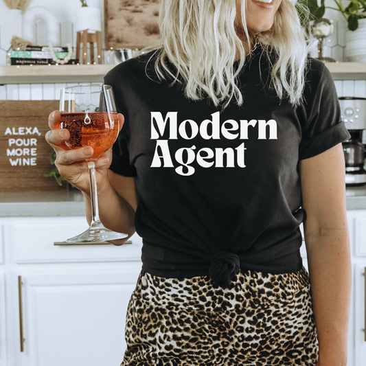 Modern Agent Mom and Me Tee